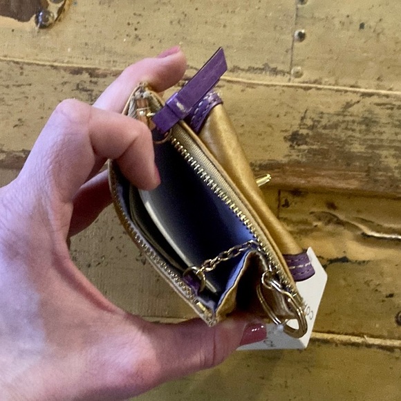 COACH MINI WALLET KEYCHAIN MINI BAG WALLET - Picture 4 of 7